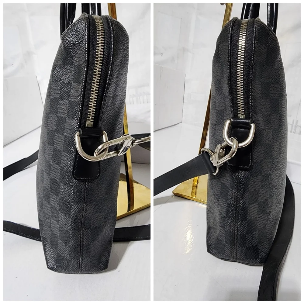 Louis Vuitton Damier Graphite Porte Documents Jour Briefcase Black/Grey